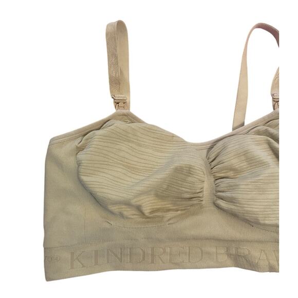 Women L Kindred Bravely Sublime Beige Nude Nursing Maternity Postpartum Bra - Picture 2 of 5